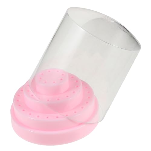 VICASKY Kunststoff-aufbewahrungsbox Für Nagelbohrer Staubdichtes Etui Für Nagelschleifköpfe Organizer Für Nagelstudios Halter Für Nagelbohrer Behälter Für Schleifköpfe von VICASKY