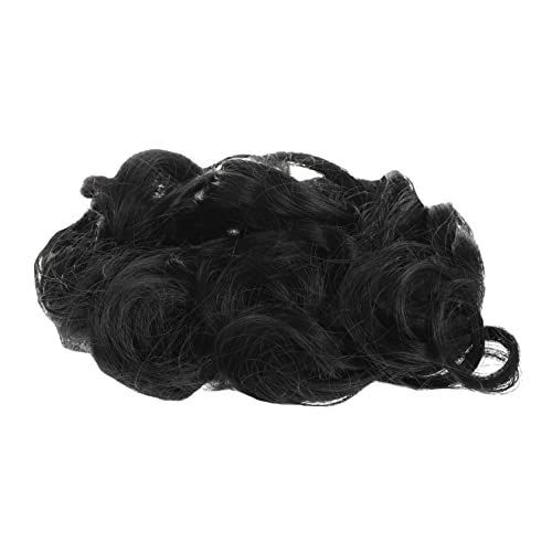 VICASKY Kurze Modische Lockenperücke Aus Kunsthaar Praktisches Damen-haaraccessoire Für Selbstgemachte Frisuren Haarknoten Und Freizeitlooks von VICASKY