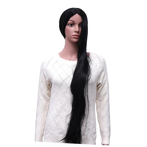 VICASKY Lange Glatte Haarperücke Aus Kunsthaar Lang Haarteil Für Damen Und Mädchen Perfektes Accessoire Für Cosplay Und Alltag von VICASKY