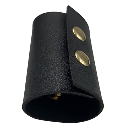 VICASKY Leder Haargummis Für Mädchen Vintage Pu Pferdeschwanz Halter Elastische Haarbänder Mit Metallverschluss Accessoire Für Partys Alltag Und Besondere Anlässe von VICASKY