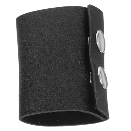 VICASKY Leder-haarband Mit Druckknopfverschluss Stilvolles Ponytail-haaraccessoire Für Mädchen Langlebiges Und Haarschonendes Design Für Alltag Und Besondere Anlässe von VICASKY