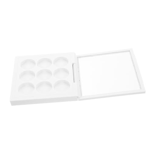 VICASKY Leere Lidschattenpalette DIY Lidschattenpaletten Reisebehälter Make Up Paletten Organizer Lidschatten DIY Palettenhalter Lidschattentöpfe Leere Make Up Handpalette von VICASKY