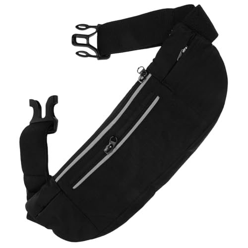 VICASKY Hüfttasche für Herren Verstellbare Sport Bauchtasche Polyester Bequeme Outdoor Umhängetasche für Reisen und Fitness Brustbeutel für Laufen und Wandern von VICASKY