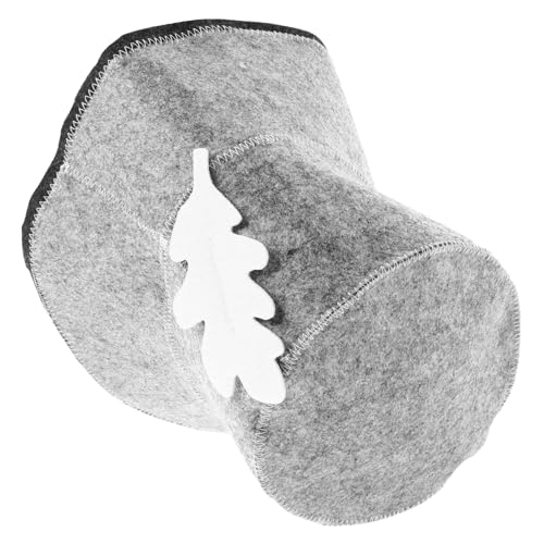 VICASKY Filz Saunahut Für Herren Badehut Sauna Hut Duschhaube Aus Filz Saunahut Für Männer Badezimmerzubehör von VICASKY