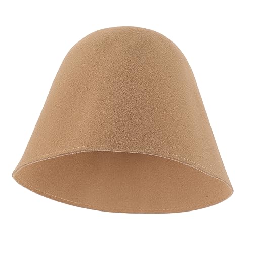 VICASKY Leichter Saunahut aus Filz Bequemer und Praktischer Hut für Sauna und Wellness Wasserabsorbierend für Damen mit Langen Haaren Passend für Perfektes Zubehör für Entspannende Spa von VICASKY