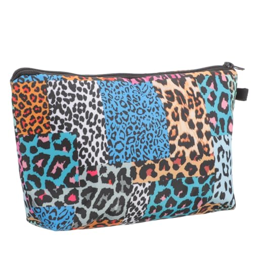 VICASKY Leopard Kosmetiktasche für Damen Make Up für Reisen Kulturtasche mit Reißverschluss für Fitness und Camping Leicht und Praktisch für Unterwegs VICASKY Leopard Kosmetiktasche für Damen Make Up für Reisen Kulturtasche mit Reißverschluss für Fitness und Camping Leicht und Praktisch für Unterwegs von VICASKY