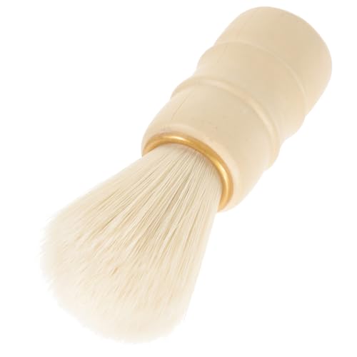 VICASKY Rasierpinsel Für Bartpflege Männer Friseursalon Rasierbürste Bartbürste Aus Kunststoff Mehrzweckpinsel Für Rasur Und Gesichtsreinigung von VICASKY