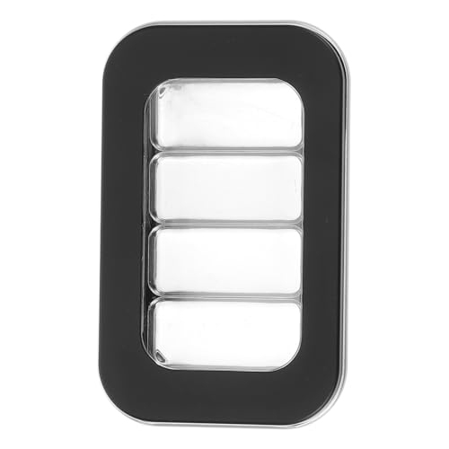 VICASKY Magnetische Leere Lidschattenpalette Kompakte Nachfüllbare Makeup Box aus Robustem Material Kleiner Kosmetik Organizer für Reise und Alltag Geeignet für Lidschatten und von VICASKY