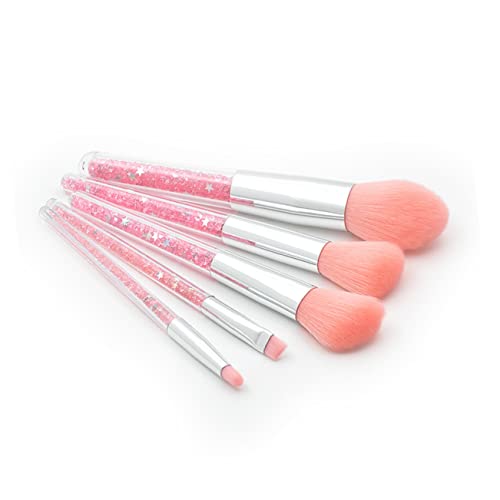 VICASKY Make Up 5 Stück Professionelle Kosmetikpinsel für Damen Flüssige Foundation Puder Lidschattenpinsel und Zubehör von VICASKY