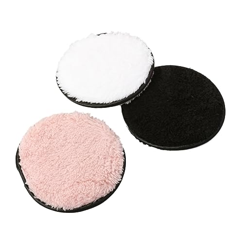 VICASKY 3stücke Make-up-entferner-tücher Gesichtsschwämme Waschbare Reinigungs-pads Für Make-up Kosmetika Doppellagig Für Unterwegs von VICASKY