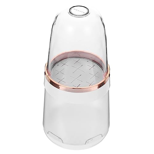 VICASKY Make Up Pinselhalter mit Deckel Staubfest und Großer Aufbewahrungsbehälter für Pinsel Eyeliner und Stifte Schminktische Pearl von VICASKY