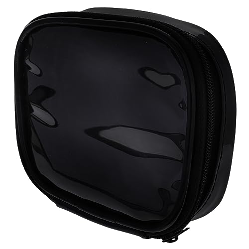 VICASKY Transparente Kosmetiktasche Kleine Tragbare Make Up Tasche Reisetasche für Damen für Reise und Toilettenartikel mit Reißverschluss von VICASKY