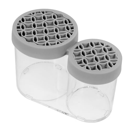 VICASKY Make-up-aufbewahrungsbox Slots Organizer Für Make-up-pinsel Multi Gesicht Groß Inhaber Make-up-bürstenhalter Staubsicherer Make -up -bürstenbahlereimer Pinselbecher Grau Kieselgel VICASKY Make-up-aufbewahrungsbox Slots Organizer Für Make-up-pinsel Multi Gesicht Groß Inhaber Make-up-bürstenhalter Staubsicherer Make -up -bürstenbahlereimer Pinselbecher Grau Kieselgel von VICASKY