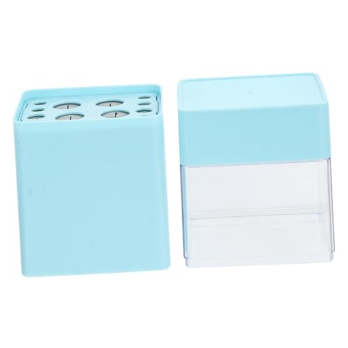 VICASKY Make-up-pinselhalter Aufbewahrungsbox Kosmetikbox Eimer Aus Kunststoff Mit Deckel Für Vanity-pinsel Und Kosmetika Lagerung Organizer Toilettenbehälter von VICASKY