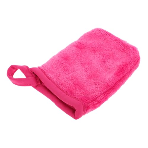 VICASKY Makeup entferner wiederverwendbare Gesichtspads Gesichtstücher zum Trocknen des Gesichts Make -up -Pinsel Shampoo Reiniger Make-up-Entferner-Handschuh Stoff Rosa von VICASKY