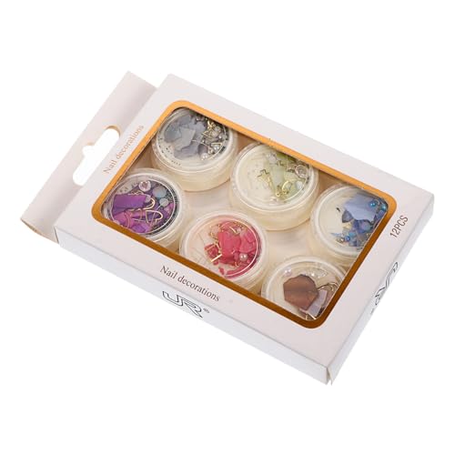 VICASKY Maniküre Nagel Muschel Stück 1 Satz Nagel Sticker Kreative Nageldekoration für Selbstgemacht Nagelkunst von VICASKY