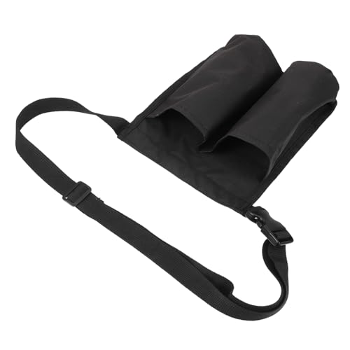 VICASKY Massager Schultertasche Für Ätherische Öle Verstellbarer Aufbewahrungsbeutel Mit Feiner Verarbeitung Pratikabel Langlebig Maß Schwarz von VICASKY