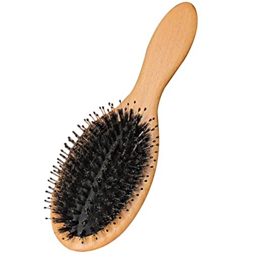 VICASKY Massivholzkamm aus Schweineborsten Haarbürste gewellter Pinsel Entwirrbürste Haare für lockiges Haar entwirren breast hairbrush hair care Frauen kämmen weiblicher Airbagkamm Nylon VICASKY Massivholzkamm aus Schweineborsten Haarbürste gewellter Pinsel Entwirrbürste Haare für lockiges Haar entwirren breast hairbrush hair care Frauen kämmen weiblicher Airbagkamm Nylon von VICASKY