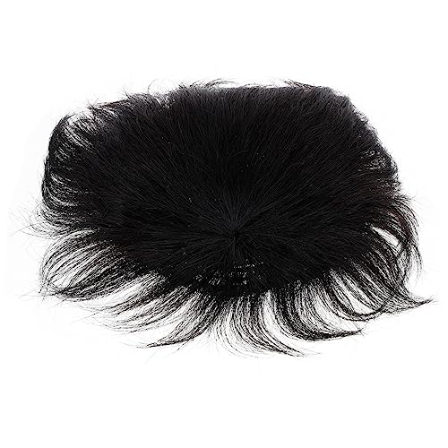 VICASKY Men Haarteil Echtem Haar Ersatzstück Für Natürlichem Clip Einfache Anwendung Geeignet Für Mit Verschiedenen Gesichtsformen von VICASKY