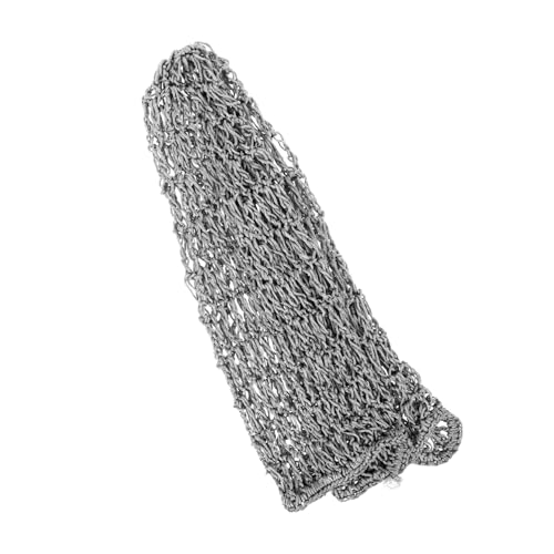 VICASKY Mesh Haarnetz Damen Schlafhaube aus Rayon Atmungsaktiv Elastisch Leicht Anzuziehen für Lockiges Haar und Haarschutz Beim Schlafen Komfortabel und Graues Netzgewebe von VICASKY