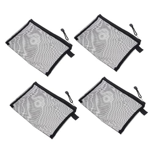 VICASKY 10stücke Netz-Make-up-Tasche Für Reisen Urlaub Und Geschäftsreisen Reise-Organizer-Tasche Mit Reißverschluss Geeignet Für Camping Fitnessstudio Und Badezimmerorganisation von VICASKY