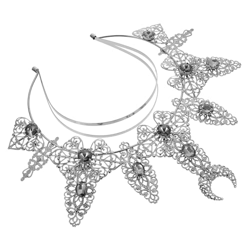 VICASKY Metall Stirnband Mehrzweck Haarreif Dekoratives Haar Accessoire für Partys Cosplay und Halloween von VICASKY