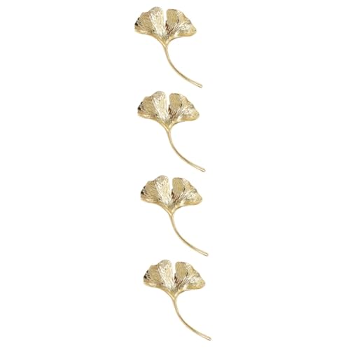 VICASKY Metallverkleidung Ginkgo Brosche – Anstecknadel Im Blattdesign Für Schals - Hüte Und Kleidung Vintage Tanzpartys Und Besondere Anlässe - Stilvolles Accessoire von VICASKY