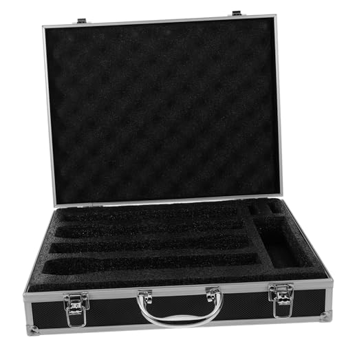 VICASKY Kompatible Hartbox Für 4 Mikrofon-tragetaschen Tragbarer Organizer Mit Griff Mikrofon-schutzhülle Für Den Ktv-Einsatz VICASKY Kompatible Hartbox Für 4 Mikrofon-tragetaschen Tragbarer Organizer Mit Griff Mikrofon-schutzhülle Für Den Ktv-Einsatz von VICASKY
