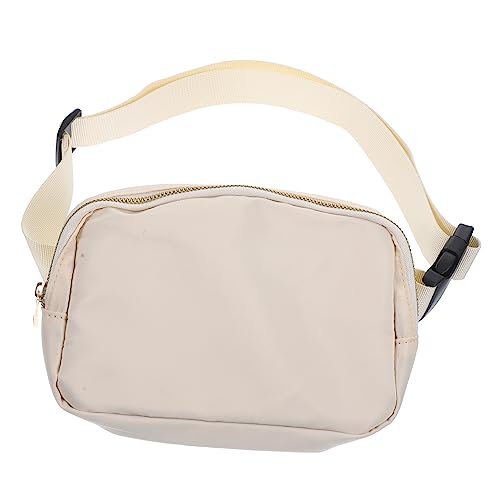 VICASKY Modische Hüfttasche Für Damen Verstellbare Bauchtasche Mit Dickem Gurt Und Reißverschluss Tragbar Für Alltag Reisen Und Sport Farbton von VICASKY