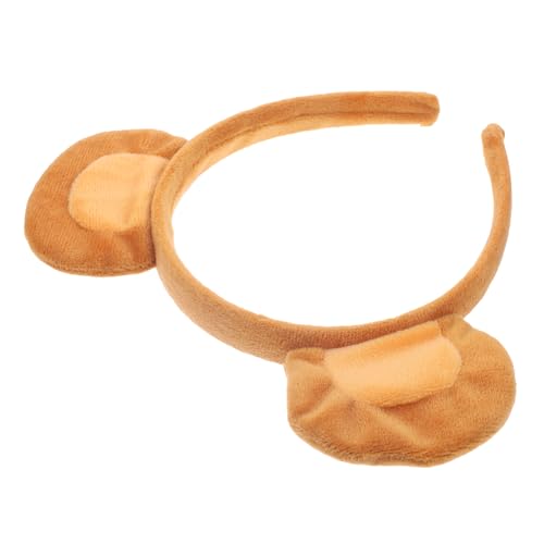 VICASKY Monkey Ohren Haarband Cosplay Kostüm Accessoire Für Geburtstagsfeiern Karneval Und Festlichkeiten Lustiges Tier Stirnband Für Erwachsene Für Kreative Auftritte von VICASKY