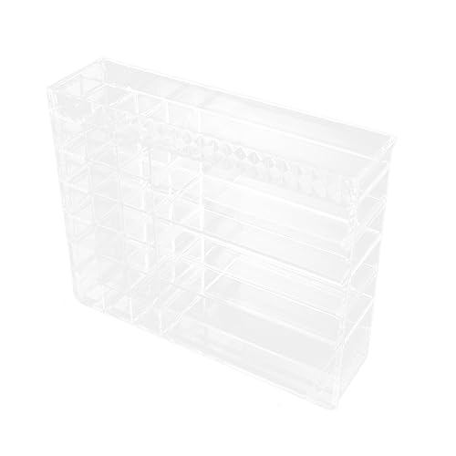 VICASKY Multi-grid-kosmetikregal Aus Acryl Für Make-up-utensilien Lippenstifte Und Kosmetika Platzsparendes Desktop-organizer-regal Für Wohnzimmer Schlafzimmer Und Büro Multi-grid-rack von VICASKY
