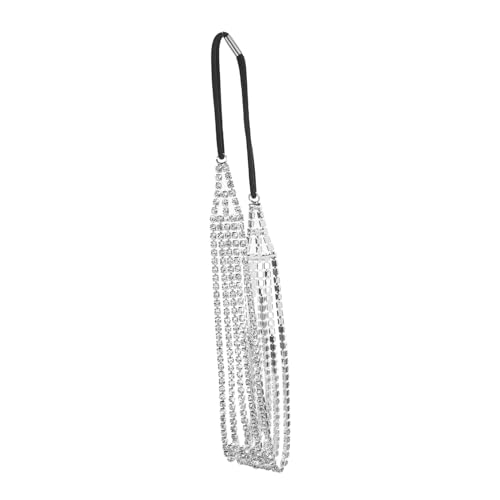 VICASKY Multilagiges Funkelndes Stirnband Damen mit Strasssteinen Modisches Haarschmuck accessoire Eleganter Glanz für Party und Alltag von VICASKY