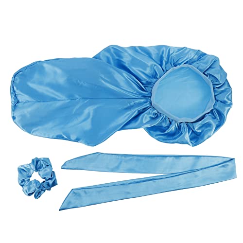 VICASKY Nachtmütze Für Damen Aus Seide Elastische Schlafmütze Für Frauen Mit Langer Haarlänge Haar Pflege Hut Verhindert Trockenheit Und Haarbruch Genug Für Dickes Haar Für Reisen von VICASKY