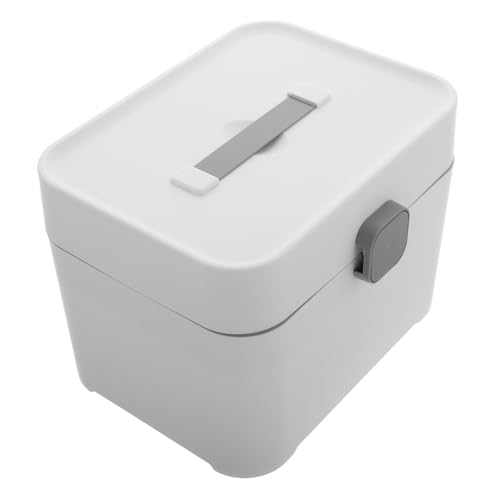 VICASKY Nagellackboxhalter Verpackungsbox Für Press-nägel Nagellack-organizer-box Doppellagige Nagel- Aufbewahrungsträger Für Künstliche Nägel Tragbare Maniküre-aufbewahrungsbox von VICASKY