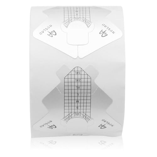 VICASKY Nagelform Aufkleber für Nailart Professionelle Nagelverlängerungsform 1 Rolle Selbstgemacht Maniküre Zubehör für Nagelstudios und Heimgebrauch von VICASKY