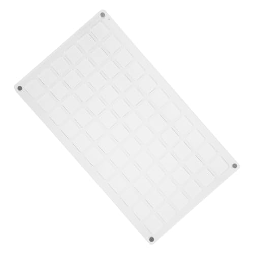 VICASKY Nagelkunst-aufbewahrungsbox Schmuckvitrinen Lagerung Organizer-anzeige Nagel-kit Veranstalter Nägel Led Juwelierorganisator Nagel Charms Uv Charme Nagelbehälter Acryl Weiß von VICASKY