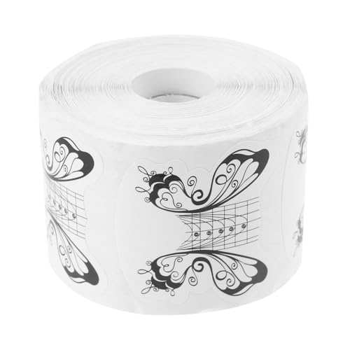 VICASKY Nail Extension Sticker Selbstklebend Langlebig Geruch Nagelverlängerung Schablonen für UV Gel Nail Art DIY Anfänger und Profis Geeignet von VICASKY