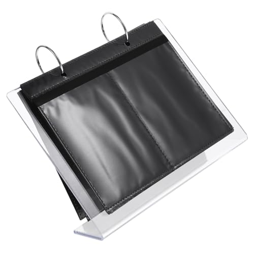 VICASKY Nail Sticker Display Album Transparent Nagelaufkleber Organizer Tragbar Werkzeug Nail Art Sticker Aufbewahrung Buch für Salon und Zuhause von VICASKY