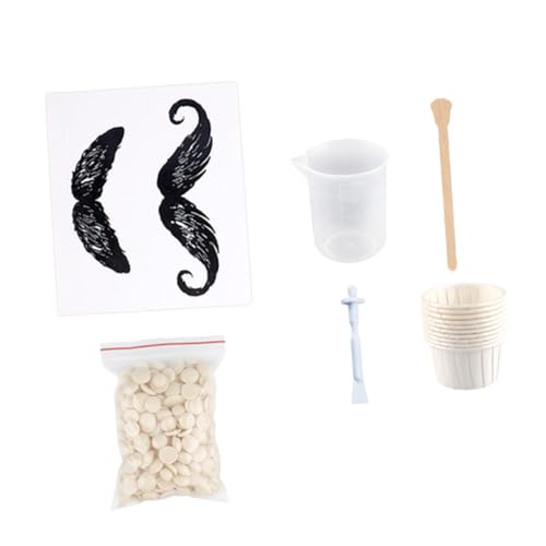 VICASKY Nasenhaar Wachs Satz Einweg Nasenwachs Applikatoren für Männer und Haarentfernungsset für Reisen von VICASKY