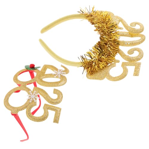 VICASKY Neujahrs-stirnbänder Mit Sternen-design Stirnband Party-kopfschmuck Für Erwachsene Stilvolle Kopfbedeckung Für Themenpartys von VICASKY