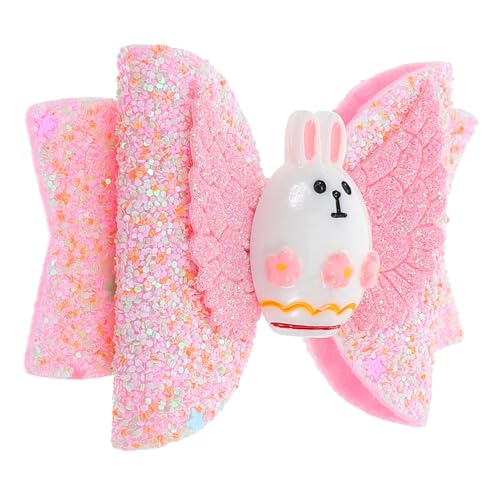 VICASKY Osterhaarschmuck Für Mädchen Hasen-clips Mit Pailletten-schleifen Süße Haar-ornamente Für Frühling-partys Geburtstage Und Schul-veranstaltungen von VICASKY