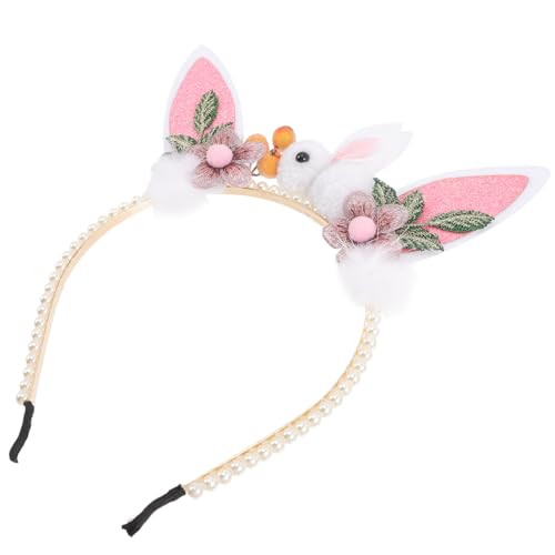 VICASKY Hasenohren Haarband Mit Niedlichem Design Dekorative Kopfband Für Feste Kreative Haarschmuck- Für Mädchen Und Frauen Haaraccessoire Für Feiern Und Besondere Anlässe von VICASKY