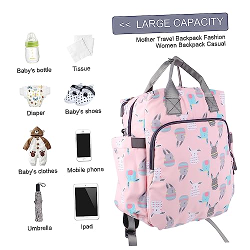 VICASKY Outdoor-wickeltasche Rucksack Tasche Babyflaschen Organizer Für Unterwegs Mit Robustes Nylonmaterial Vielseitige Fächerstruktur von VICASKY