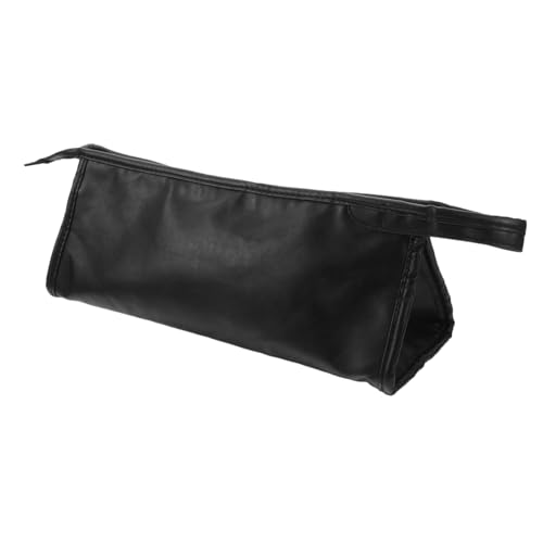 VICASKY PU Leder Haartrockner Tasche Stoßfestes Reiseetui für Föhn und Lockenstab Kompakter Kratzfester Organizer Beutel für Haarstyling Geräte Tragbar und Leicht für Unterwegs von VICASKY