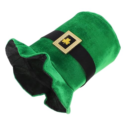 VICASKY Patrick's Day Kleeblatt Hut aus Grünem Irischer Hut für Kostümpartys Foto Requisite für Festliche Anlässe Komfortabel und Strapazierfähig Glücksbringer für Ihre Feierlichkeiten von VICASKY