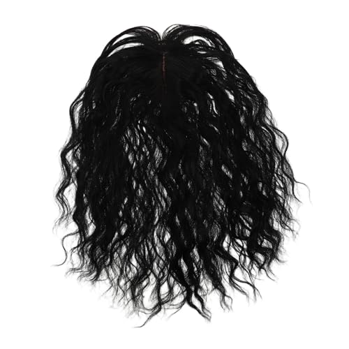 VICASKY Kurze Lockige Perücke Mit Wellen Und Synthetisches Haarteil Für Frauen Zum Verstecken Von Grauem Haar Für Kostüm Oder Cosplay-events von VICASKY