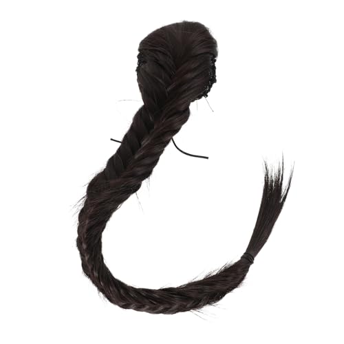 VICASKY Pferdeschwanz Haarteil Mit Geflochtener Verlängerung Lange Haarverlängerung Für Frauen Einfach Anzuwendendes Pferdeschwanz-haar-accessoire Für Verschiedene Anlässe von VICASKY