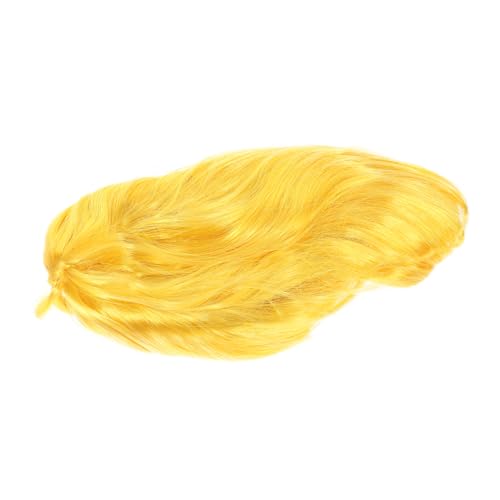 VICASKY Perücke Aus Echthaar Partyperücke Bezaubernde Cosplay-perücke Für Kostümparty Und Festival Leicht Und Tragbar Für Männer Und Frauen von VICASKY