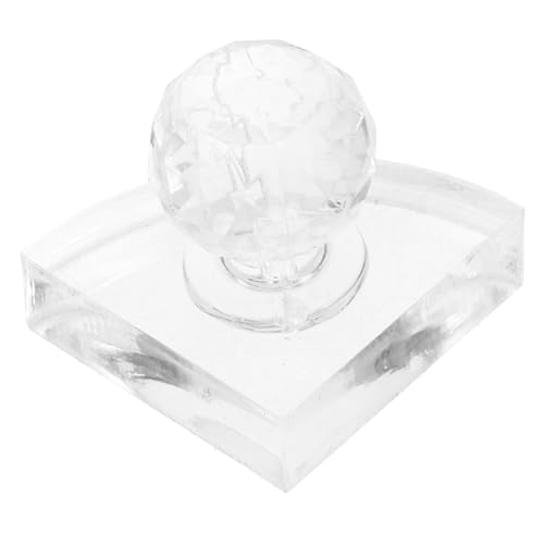 VICASKY Plattenwerkzeug Pulver Schatten Rouge Gestalter Gedrückt Drücken Stamper Stempel Gepresster Puderstampfer Make-up-gadget Kosmetischer Stampfer Kristall von VICASKY