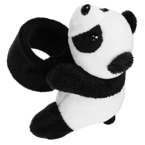 VICASKY Plüsch Panda Schnapparmband Kuscheliges Animal Theme Armband Kindergeburtstag Mitgebsel von VICASKY
